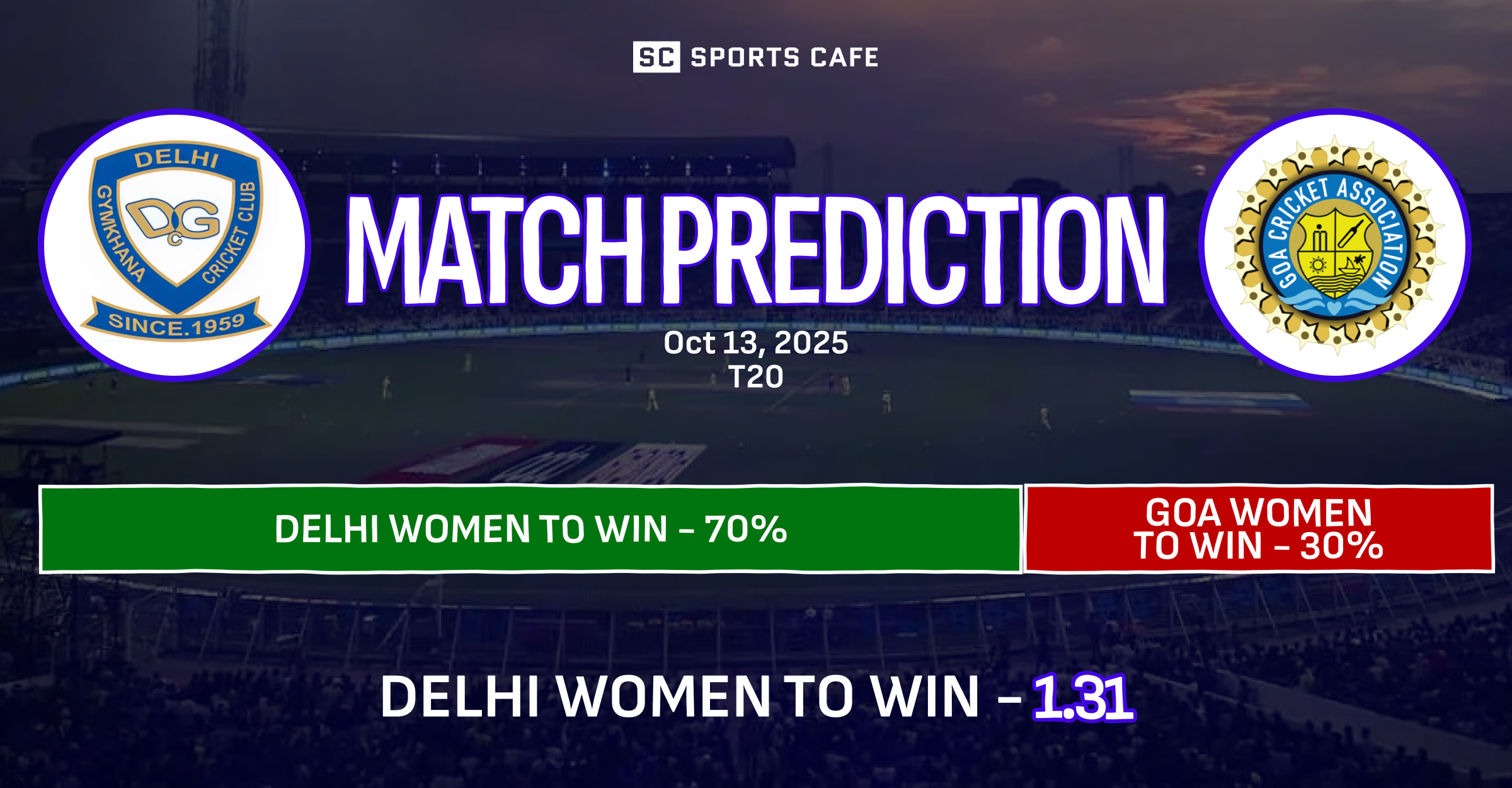 Delhi Women vs Goa Women